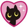 Эмодзи Black Cats для Telegram — скачать