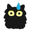 😥 Эмодзи «Black Cats» для Telegram