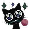✨ Эмодзи «Black Cats» для Telegram