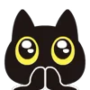😳 Эмодзи «Black Cats» для Telegram