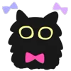 🎀 Эмодзи «Black Cats» для Telegram
