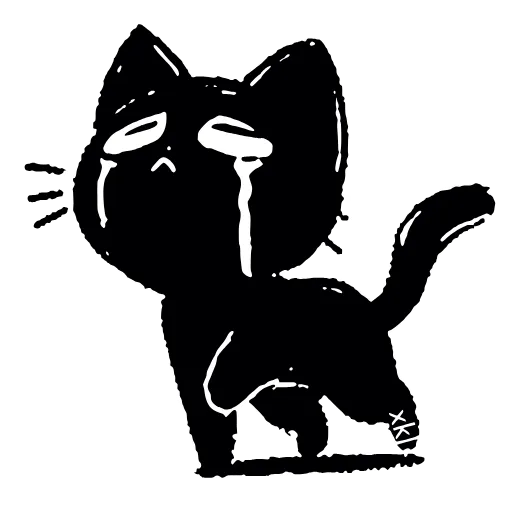 😭 Эмодзи «𝐵𝘭𝘢𝘤𝘬 𝒞𝘢𝘵 𝐻𝒟» для Telegram