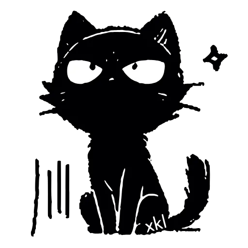 😎 Эмодзи «𝐵𝘭𝘢𝘤𝘬 𝒞𝘢𝘵 𝐻𝒟» для Telegram