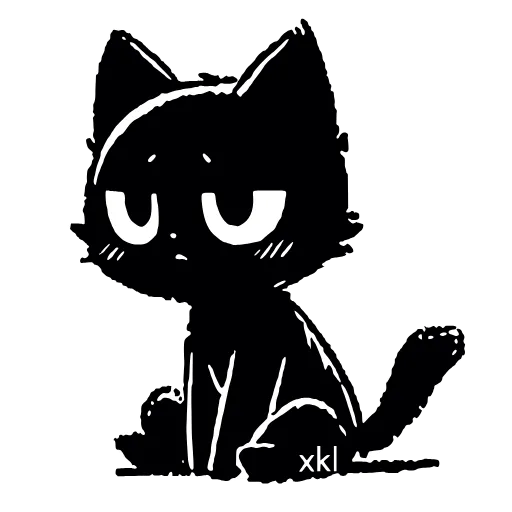 😕 Эмодзи «𝐵𝘭𝘢𝘤𝘬 𝒞𝘢𝘵 𝐻𝒟» для Telegram