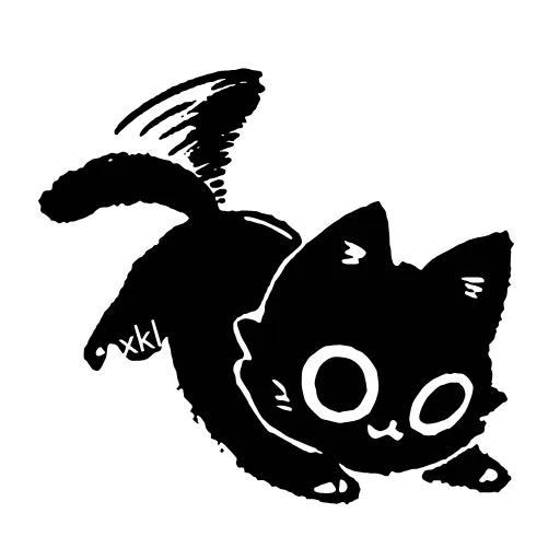 🙂 Эмодзи «𝐵𝘭𝘢𝘤𝘬 𝒞𝘢𝘵 𝐻𝒟» для Telegram