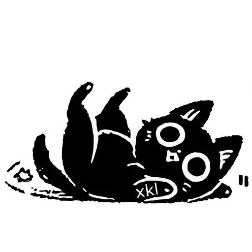 😆 Эмодзи «𝐵𝘭𝘢𝘤𝘬 𝒞𝘢𝘵 𝐻𝒟» для Telegram