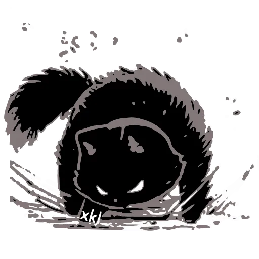 😡 Эмодзи «𝐵𝘭𝘢𝘤𝘬 𝒞𝘢𝘵 𝐻𝒟» для Telegram