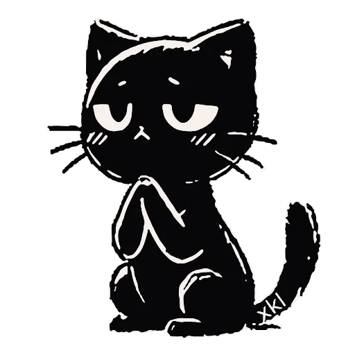 🐈‍⬛ Эмодзи «𝐵𝘭𝘢𝘤𝘬 𝒞𝘢𝘵 𝐻𝒟» для Telegram