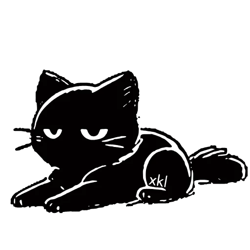 😐 Эмодзи «𝐵𝘭𝘢𝘤𝘬 𝒞𝘢𝘵 𝐻𝒟» для Telegram