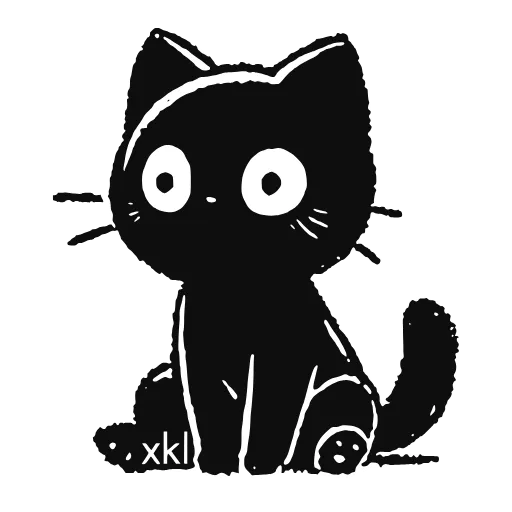 😳 Эмодзи «𝐵𝘭𝘢𝘤𝘬 𝒞𝘢𝘵 𝐻𝒟» для Telegram