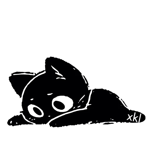 ☹️ Эмодзи «𝐵𝘭𝘢𝘤𝘬 𝒞𝘢𝘵 𝐻𝒟» для Telegram