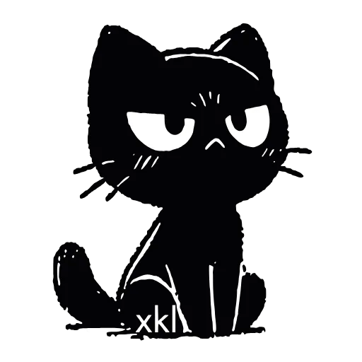 😠 Эмодзи «𝐵𝘭𝘢𝘤𝘬 𝒞𝘢𝘵 𝐻𝒟» для Telegram