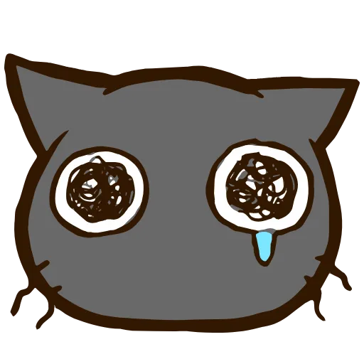 🥺 Стикер «Black Cat» для Telegram