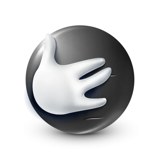 🤩 Стикер «Black Face Emoji» для Telegram