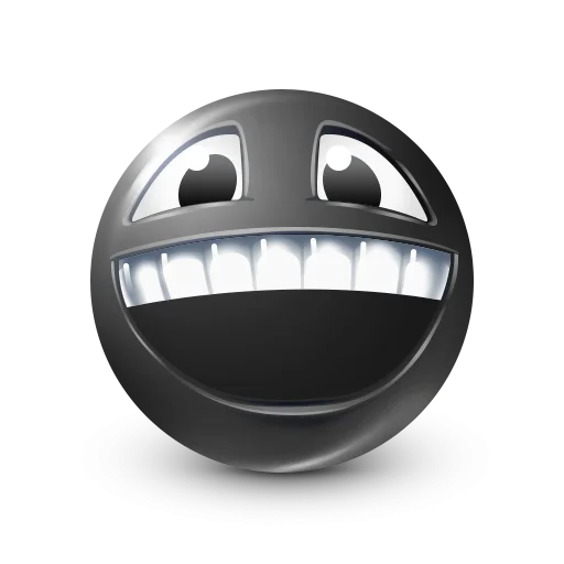 Стикерпак Black Face Emoji для Telegram — скачать