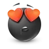 🤩 Эмодзи «Black Face Emoji» для Telegram