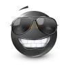 🤩 Эмодзи «Black Face Emoji» для Telegram