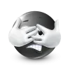 🤩 Эмодзи «Black Face Emoji» для Telegram