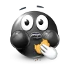 🤩 Эмодзи «Black Face Emoji» для Telegram
