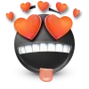 🤩 Эмодзи «Black Face Emoji» для Telegram