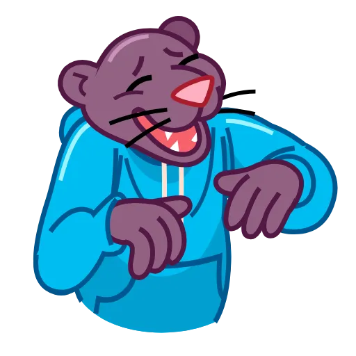 Эмодзи Black Panther для Telegram — скачать