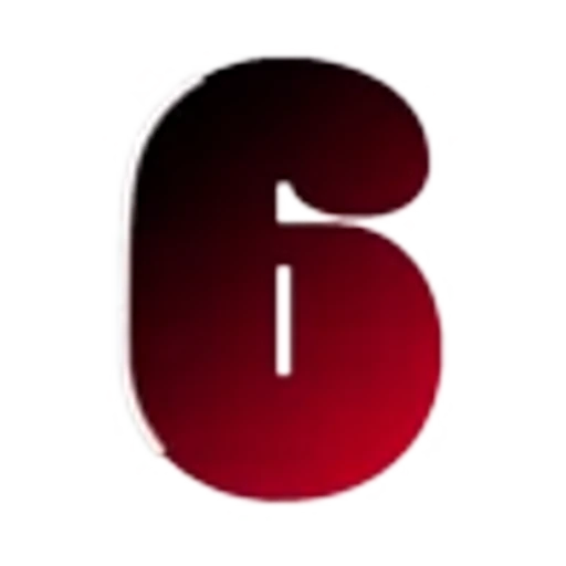 🖤 Эмодзи «Черно-красные буквы, градиент» для Telegram