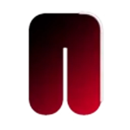 🖤 Эмодзи «Черно-красные буквы, градиент» для Telegram