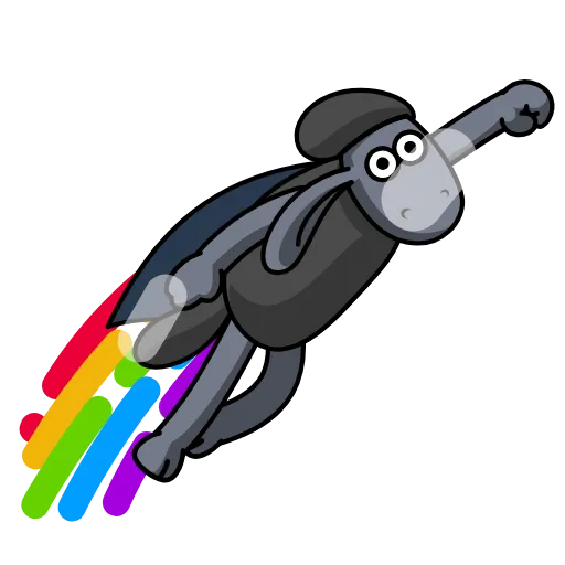 🚀 Эмодзи «Black Shaun» для Telegram