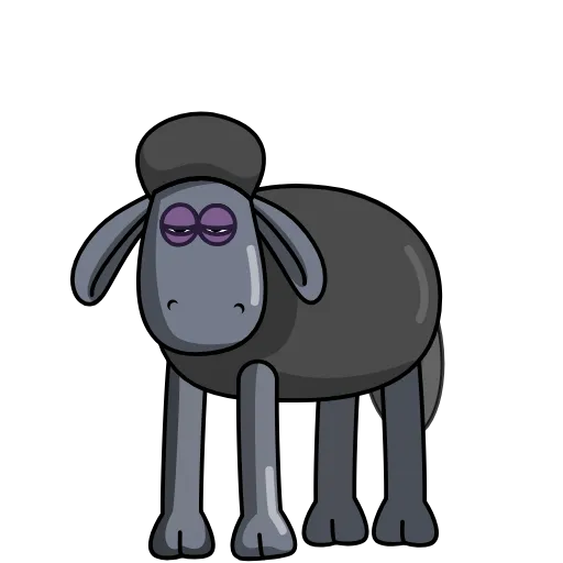 😦 Эмодзи «Black Shaun» для Telegram