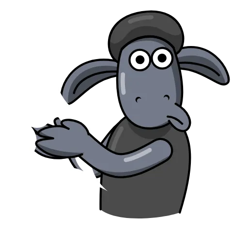 👏 Эмодзи «Black Shaun» для Telegram