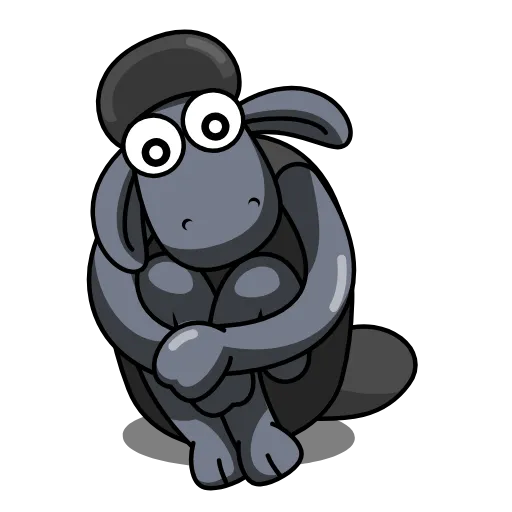 🫠 Эмодзи «Black Shaun» для Telegram