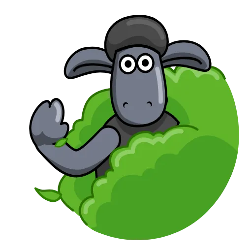 👋 Эмодзи «Black Shaun» для Telegram