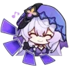 🌟 Эмодзи «Чёрный лебедь / Honkai Star Rail» для Telegram