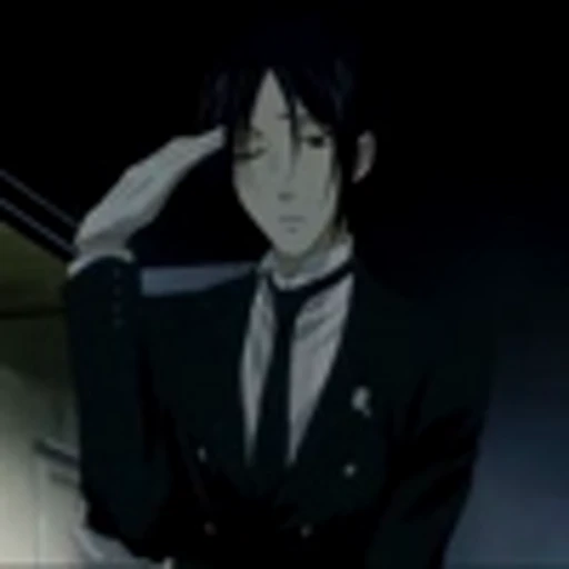 😇 Эмодзи «Black Butler S1Тёмный Дворецкий 1 сезон» для Telegram