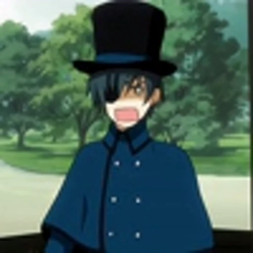 😣 Эмодзи «Black Butler S1Тёмный Дворецкий 1 сезон» для Telegram