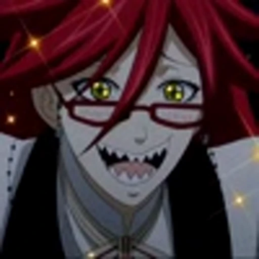 😍 Эмодзи «Black Butler S1Тёмный Дворецкий 1 сезон» для Telegram