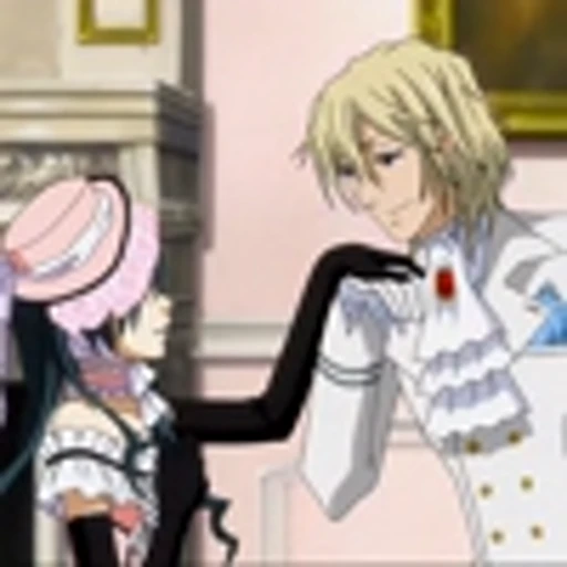 😘 Эмодзи «Black Butler S1Тёмный Дворецкий 1 сезон» для Telegram