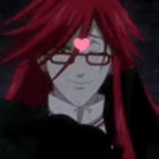 😘 Эмодзи «Black Butler S1Тёмный Дворецкий 1 сезон» для Telegram