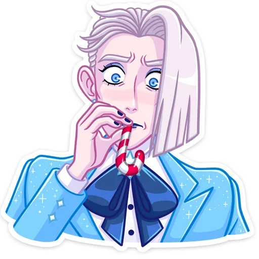 🍭 Стикер «Бланш без надписей» для Telegram