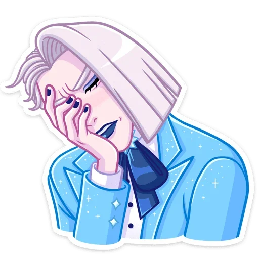 😣 Стикер «Бланш без надписей» для Telegram