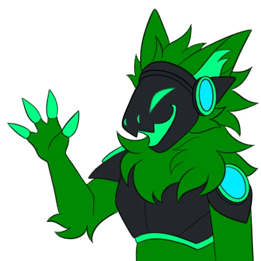 👋 Стикер «Blass The Protogen 2» для Telegram