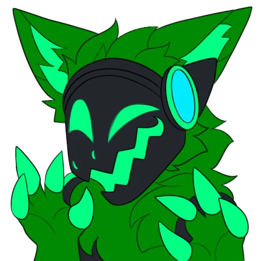 🤪 Стикер «Blass The Protogen 2» для Telegram
