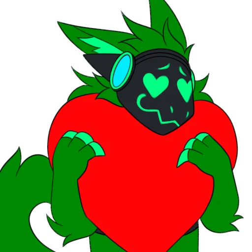 ❤️ Стикер «Blass The Protogen 2» для Telegram