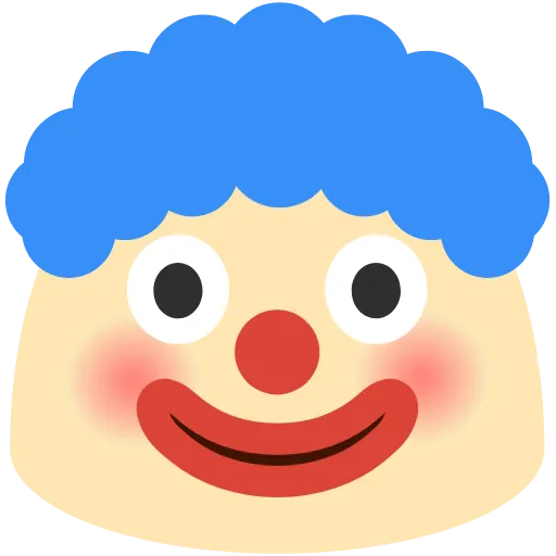 🤡 Эмодзи «Blob Emoji Smileys» для Telegram