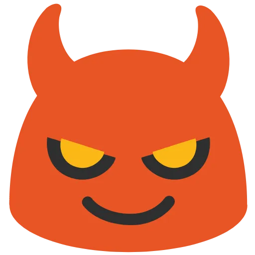 😈 Эмодзи «Blob Emoji Smileys» для Telegram