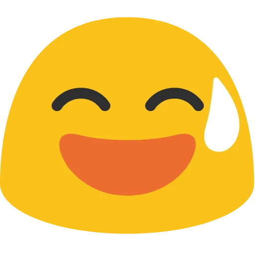 😅 Эмодзи «Blob Emoji Smileys» для Telegram