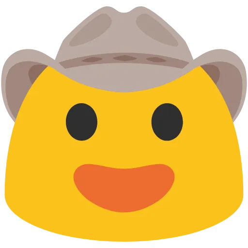 🤠 Эмодзи «Blob Emoji Smileys» для Telegram