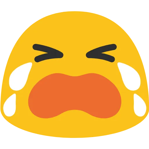 😭 Эмодзи «Blob Emoji Smileys» для Telegram
