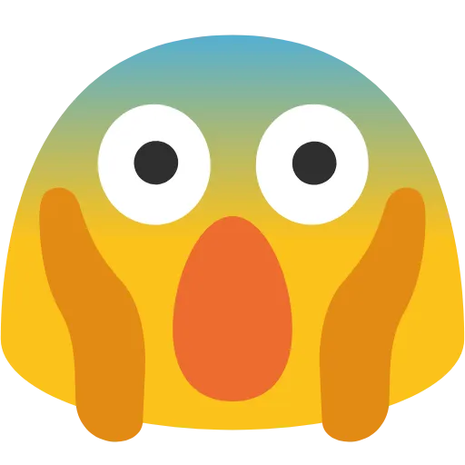 😱 Эмодзи «Blob Emoji Smileys» для Telegram