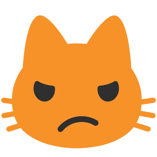 😾 Эмодзи «Blob Emoji Smileys» для Telegram